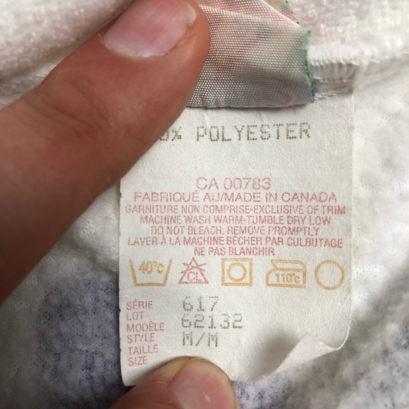 Vintage Disney Minnie Mouse Kids White Robe Medium - Picture 4 of 4